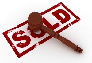 "SOLD" graphic with gavel