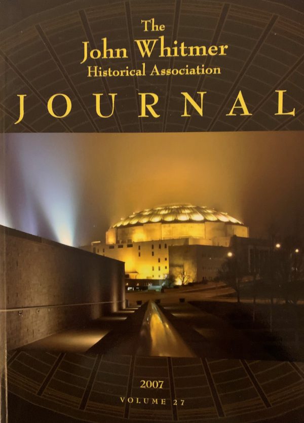 JWHA Journal Vol 27 (2007)